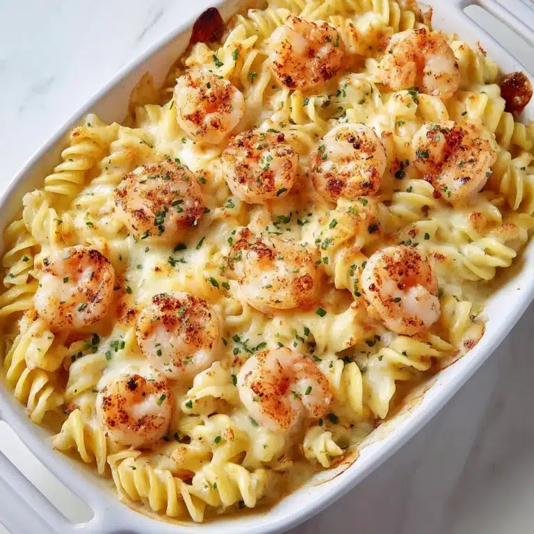 Shrimp Scampi Pasta Bake Recipe