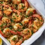 Garlic Parmesan Baked Shrimp Recipe