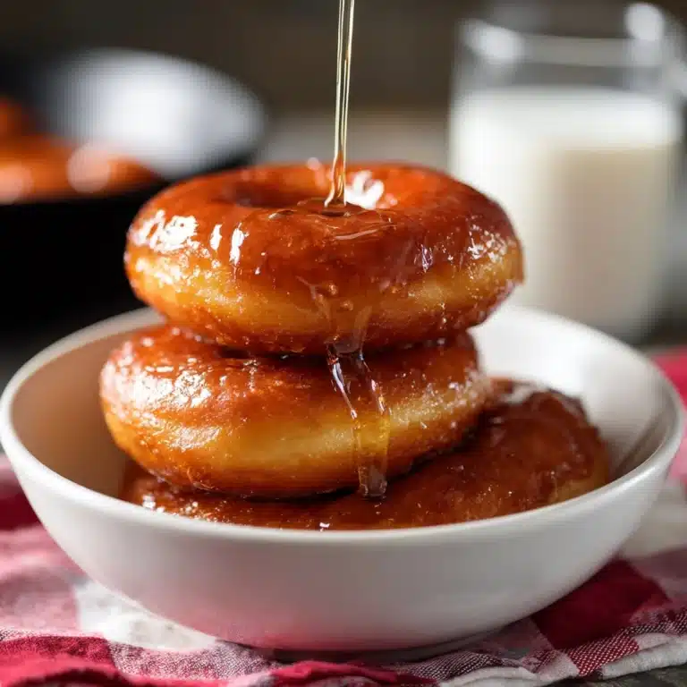 Canned Biscuit Glazed Doughnuts Recipe