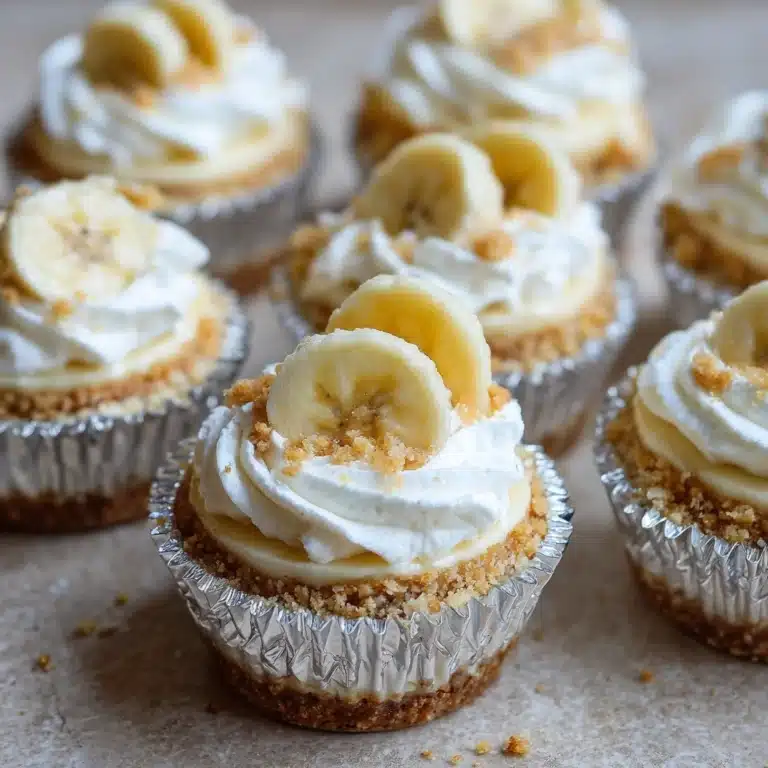 Mini Banana Pudding Cheesecakes Recipe