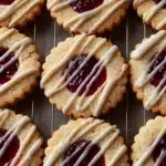 Raspberry Almond Shortbread Cookies Recipe