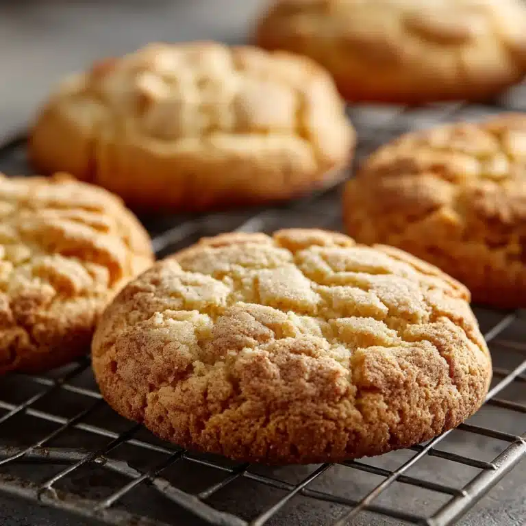 Thick and Chewy Peanut Butter Cookies Recipe