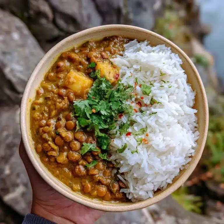 Coconut Red Lentil Dahl Recipe
