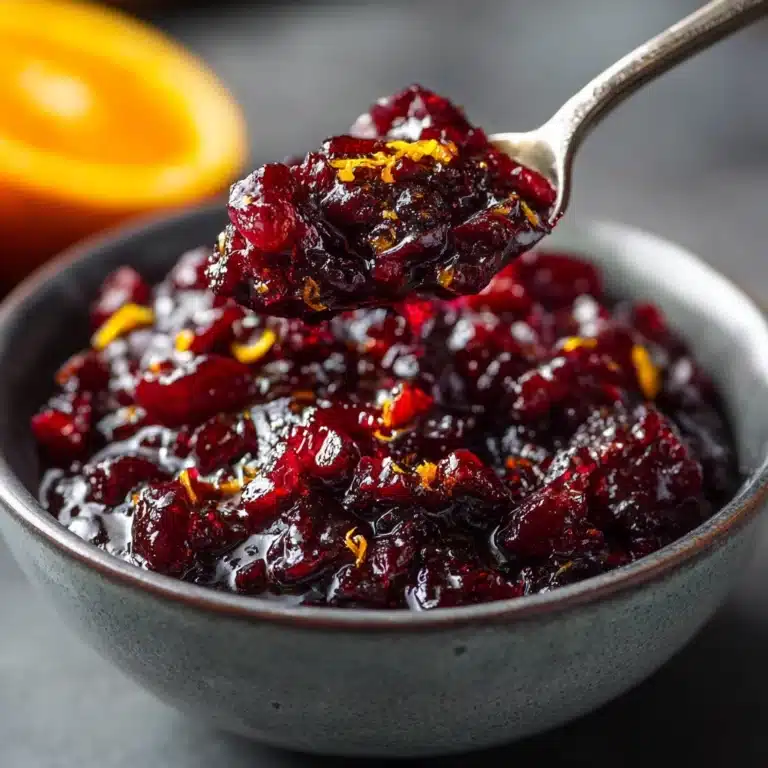 Cranberry Sauce Recipe