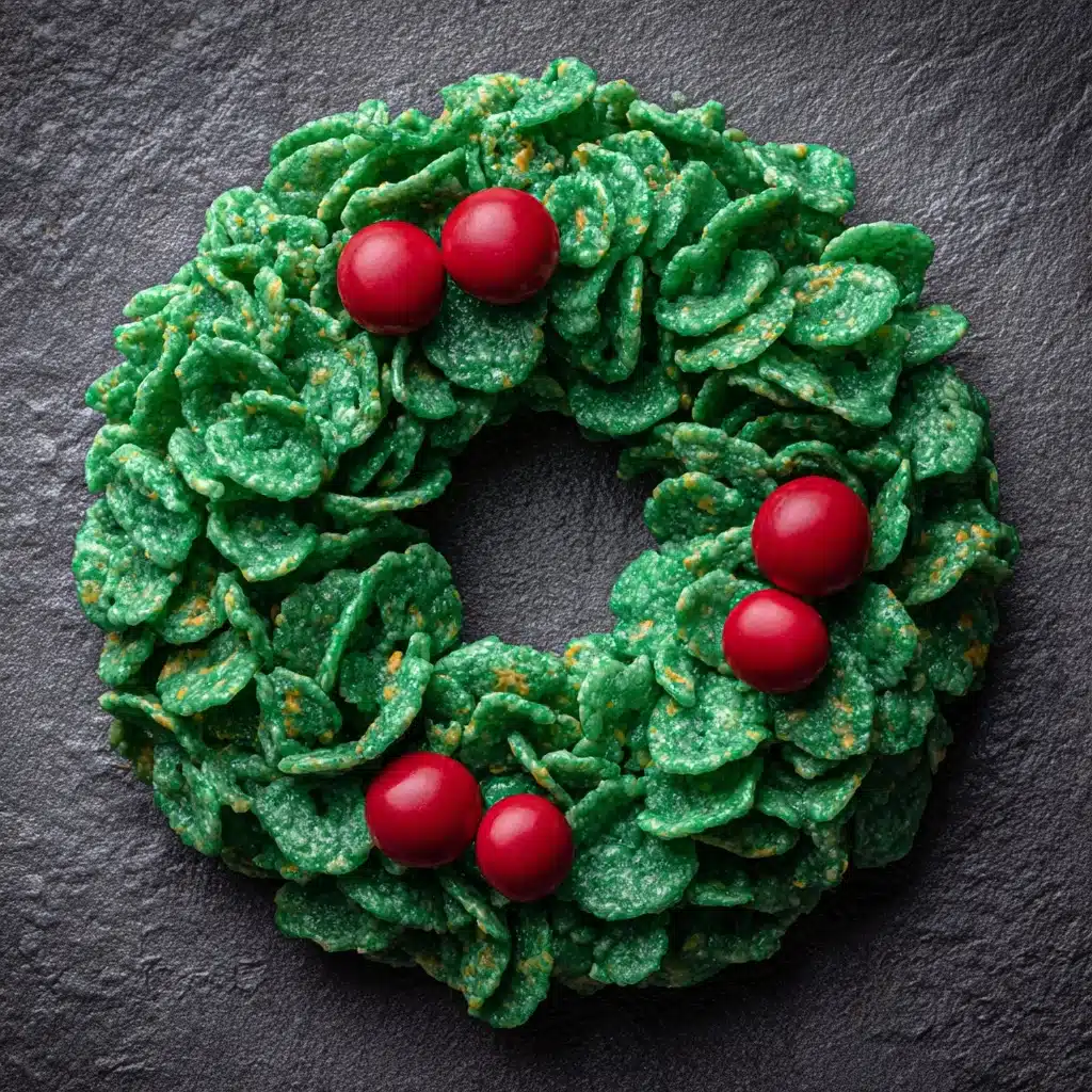 Christmas Cornflake Wreaths Recipe