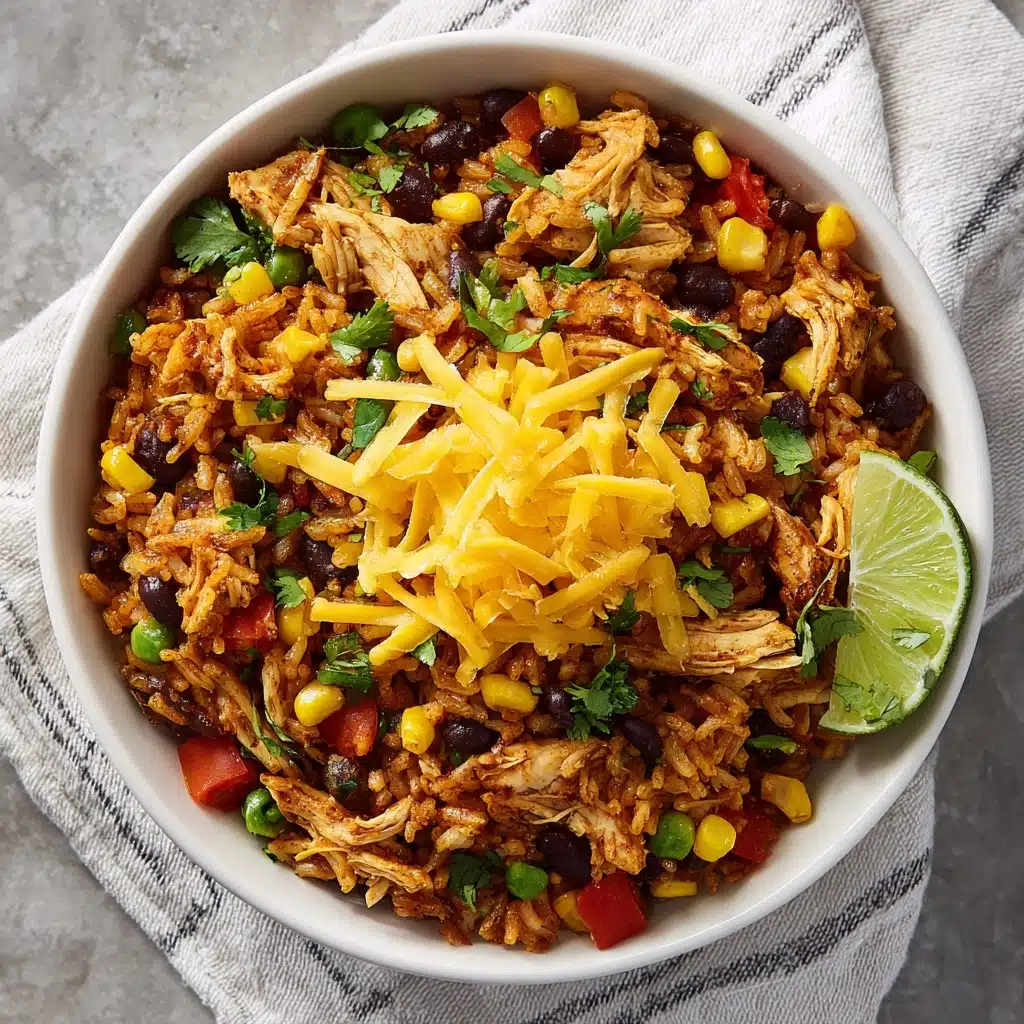 Instant Pot Weeknight Chicken and Rice Burrito Bowls Recipe - Recipe Image