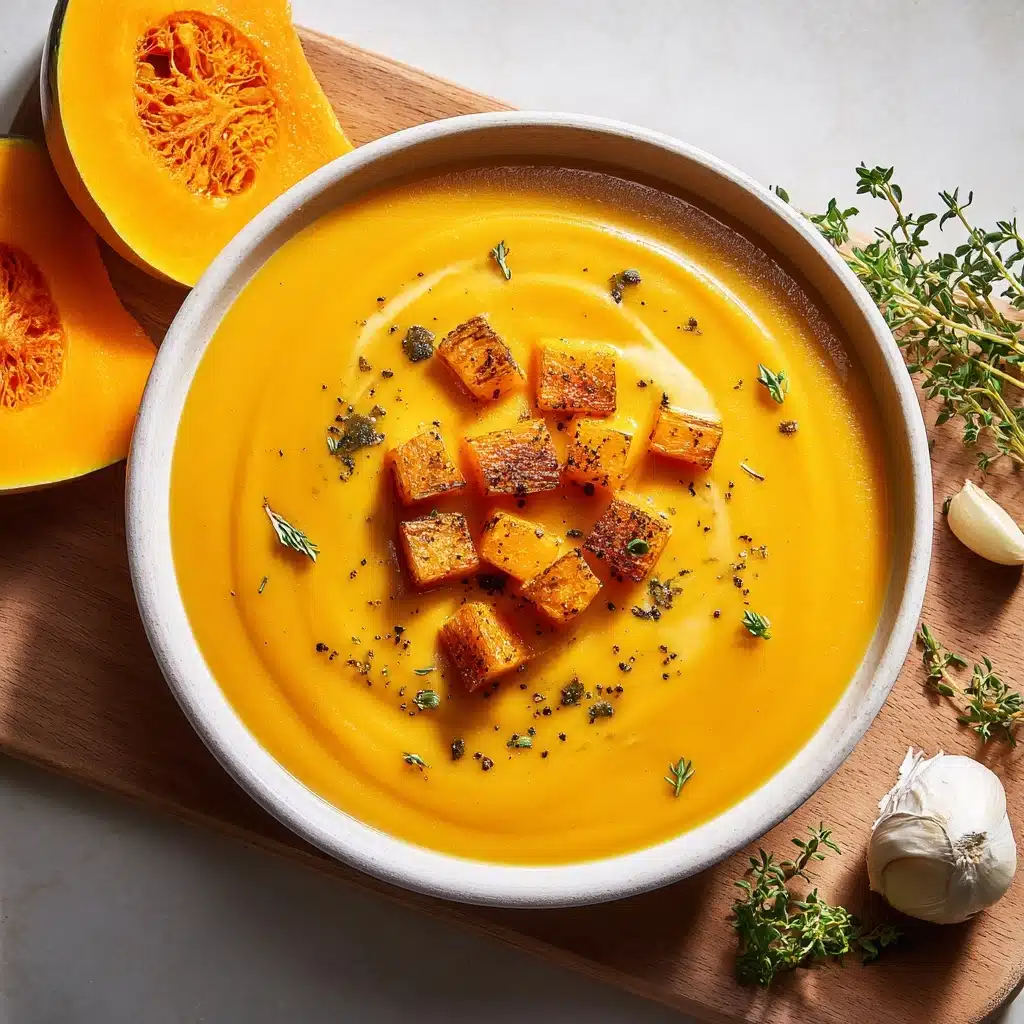 Roasted Butternut Squash Soup Recipe - Recipe Image