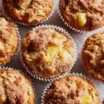 Easy Apple Sour Cream Muffins Recipe
