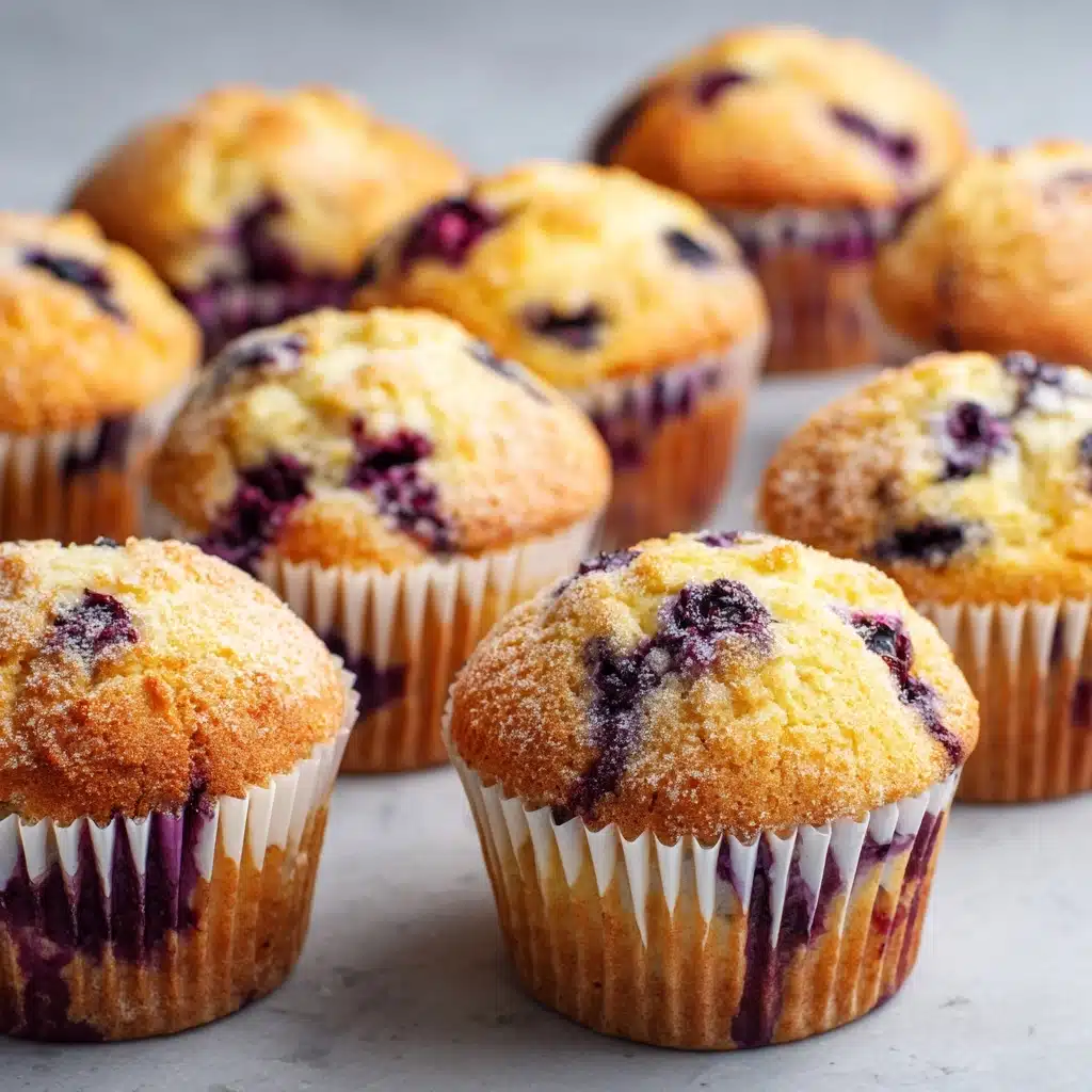 Ultimate Moist & Flavorful Blueberry Muffins Recipe - Recipe Image