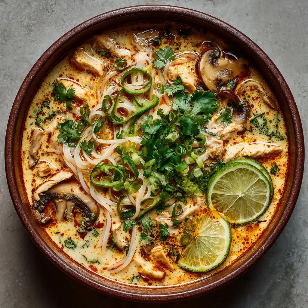 Easy Thai Chicken Curry Soup Recipe - Recipe Image