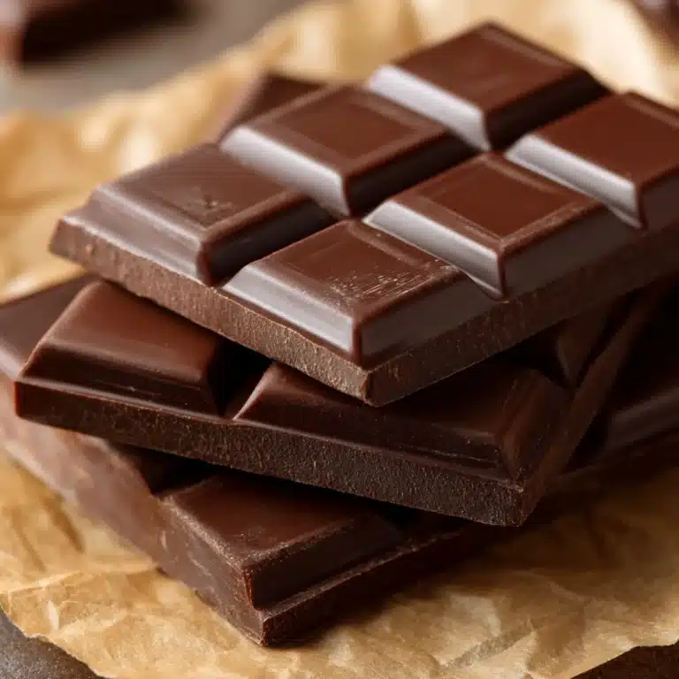 Homemade Chocolate Bars Recipe