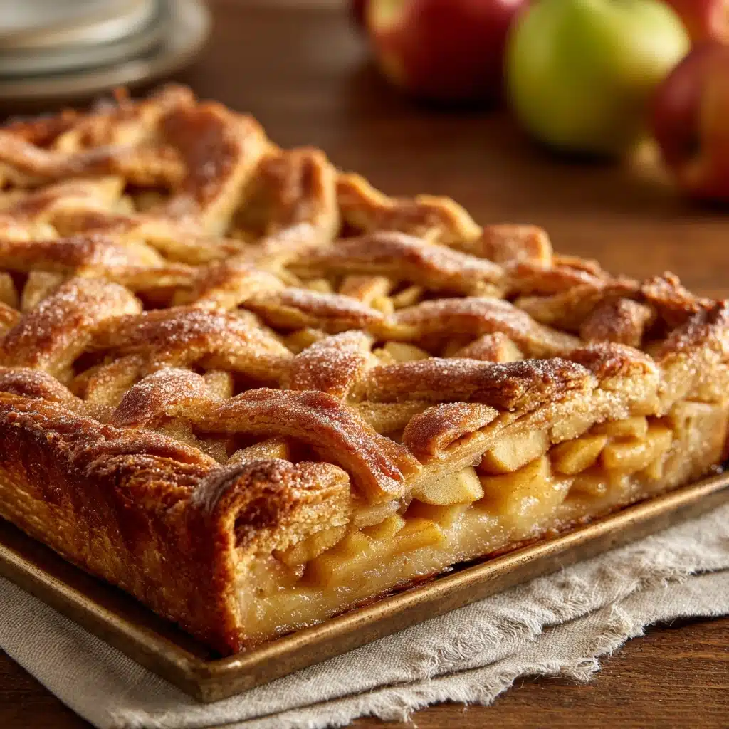Apple Slab Pie Recipe - Recipe Image