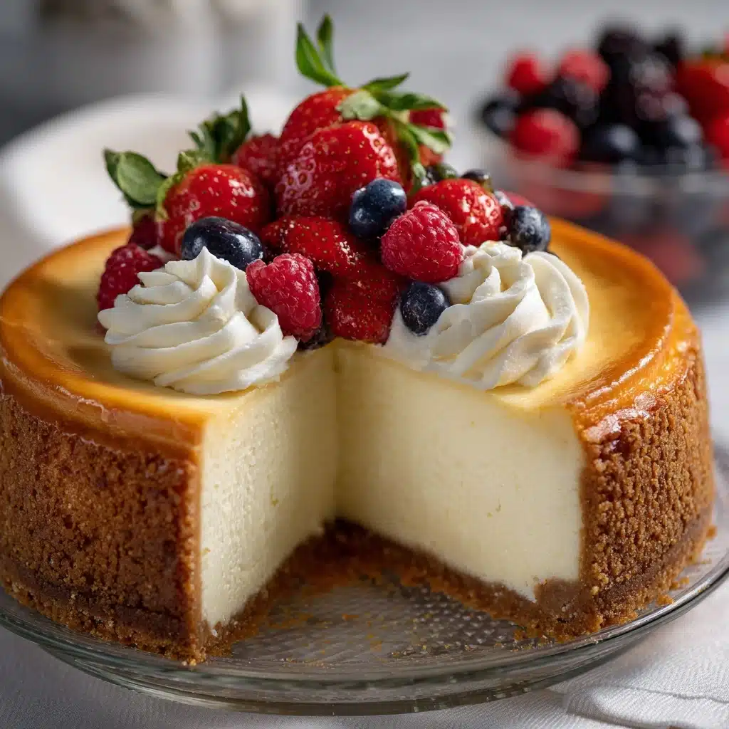 Classic Creamy Cheesecake Recipe - Recipe Image