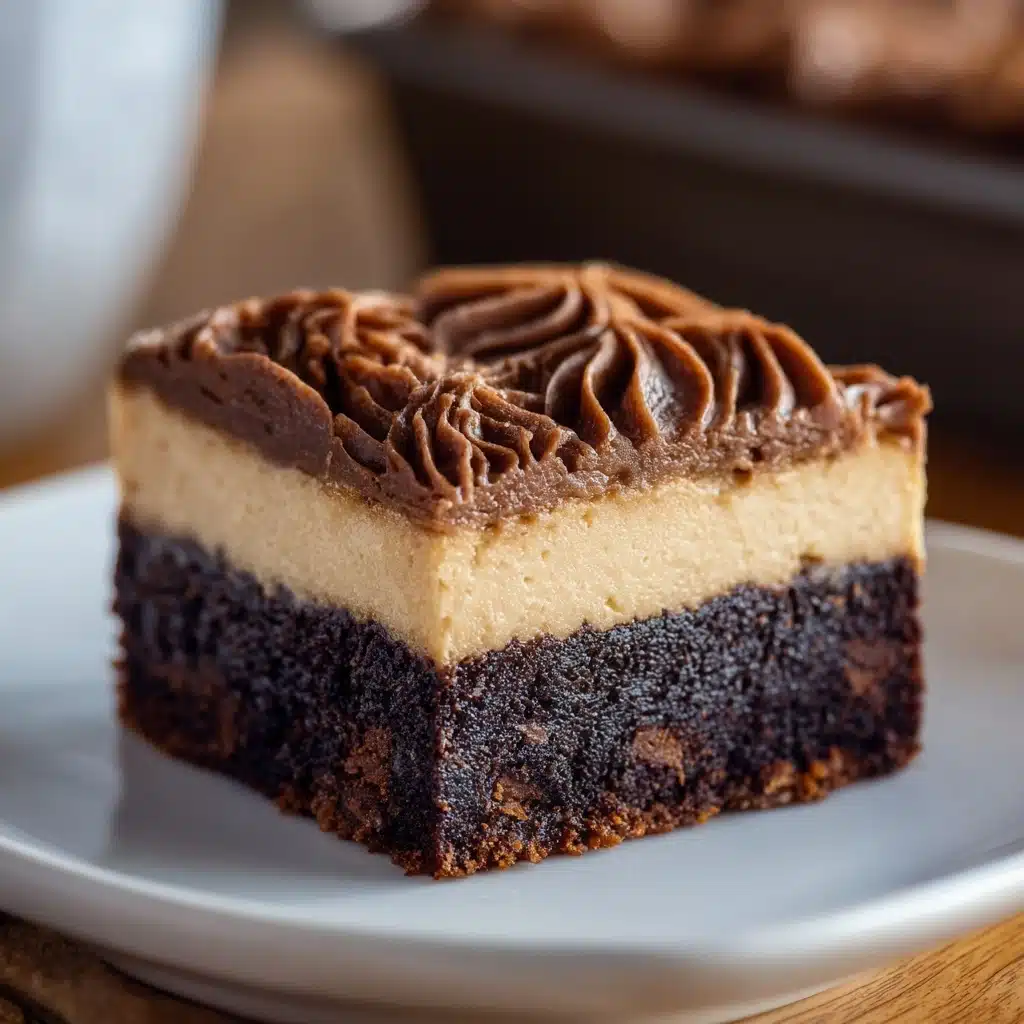 Frosted Coffee Brownies Recipe