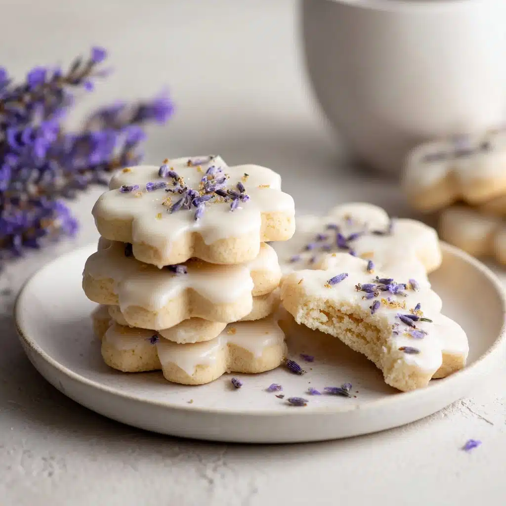 Lavender Shortbread Cookies Recipe - Recipe Image