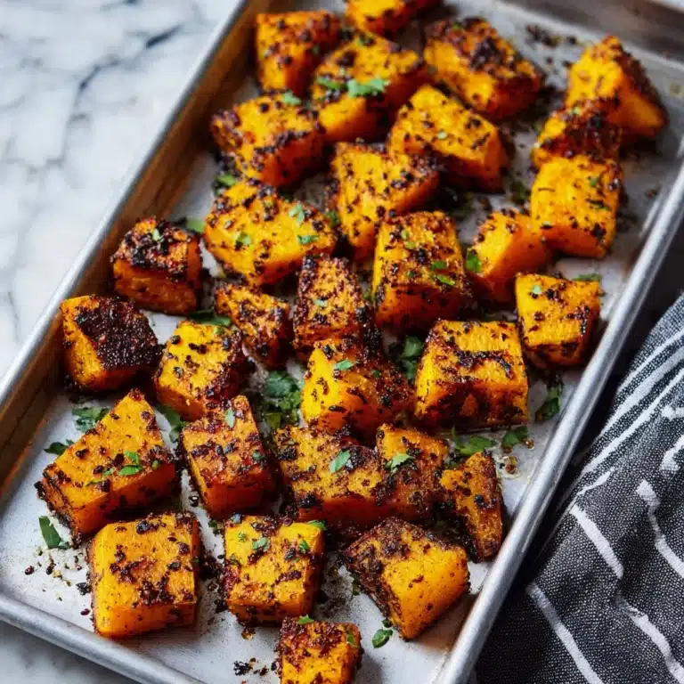 Roasted Spiced Butternut Squash Recipe