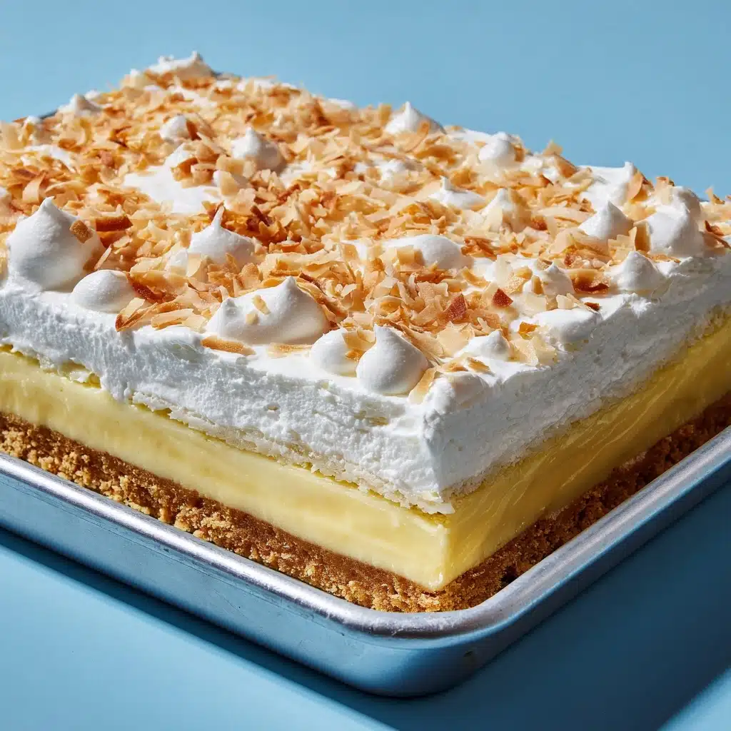 Coconut Cream Poke Cake Recipe - Recipe Image