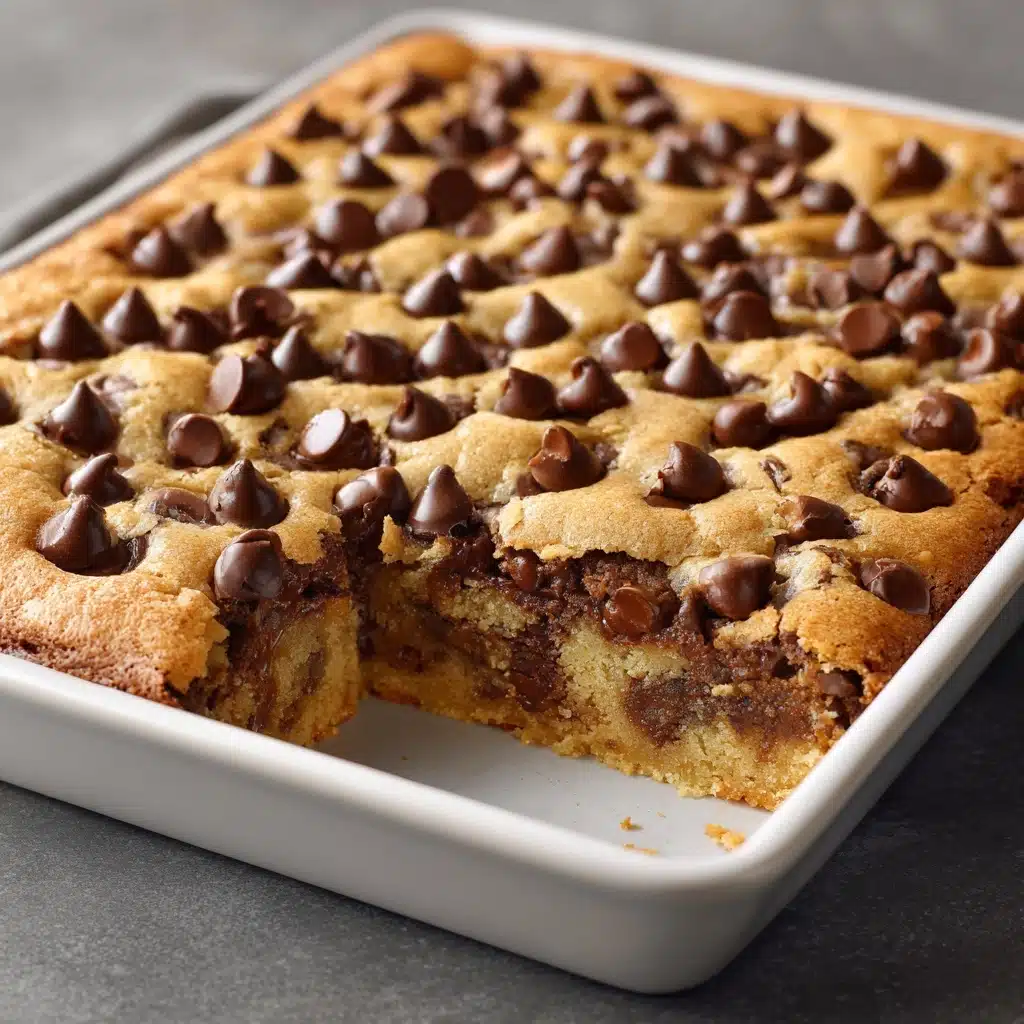 Cookie Bars Recipe