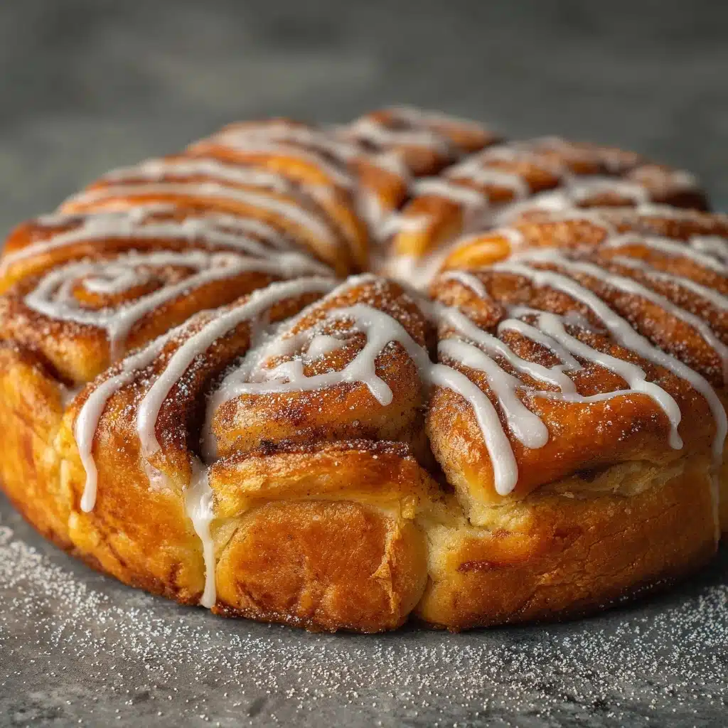 Cinnamon-Sugar Pizza Made with Crescent Rolls Recipe