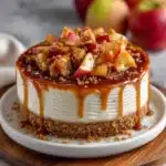 No-Bake Apple Pie Cheesecake Recipe