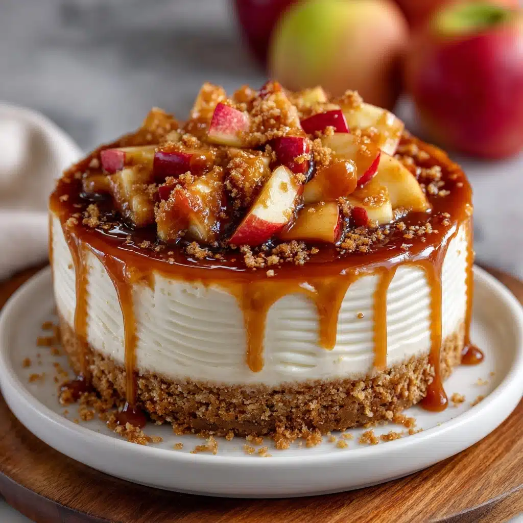 No-Bake Apple Pie Cheesecake Recipe