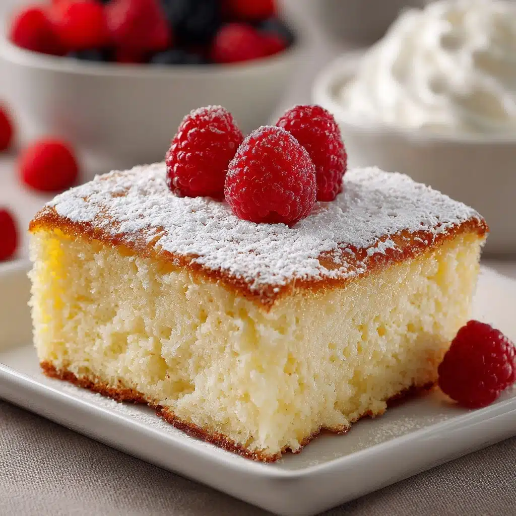 Hot Milk Cake Recipe - Recipe Image