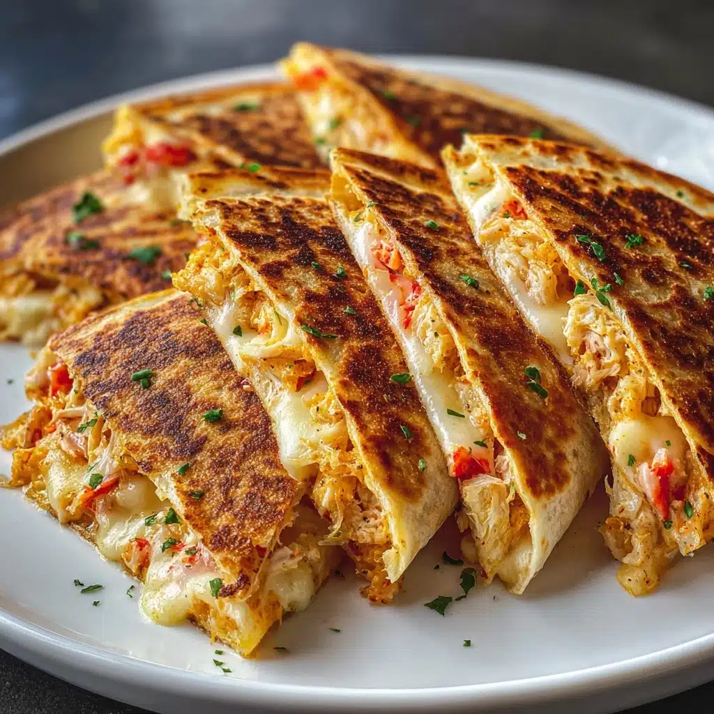 King Crab Quesadillas Recipe - Recipe Image