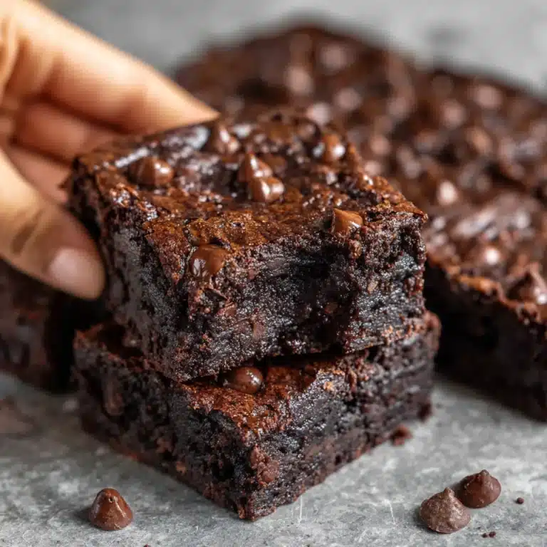Double-Chocolate Zucchini Brownies Recipe