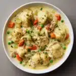 Chicken and Dumplings with Biscuits Recipe