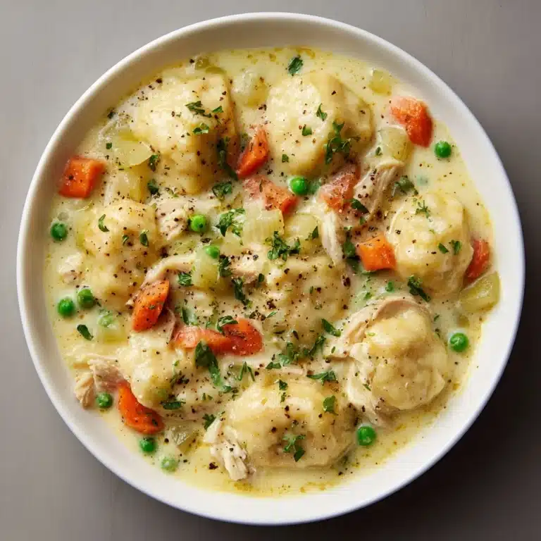 Chicken and Dumplings with Biscuits Recipe