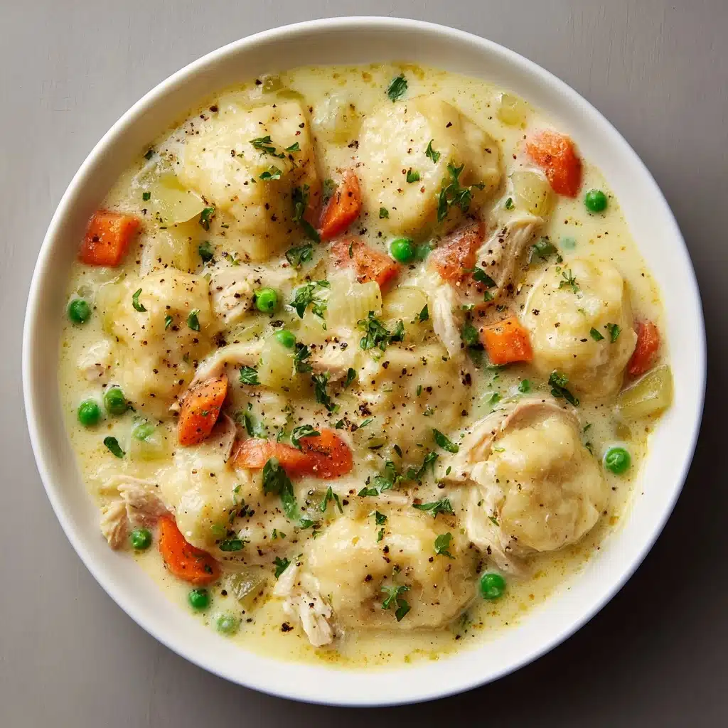 Chicken and Dumplings with Biscuits Recipe