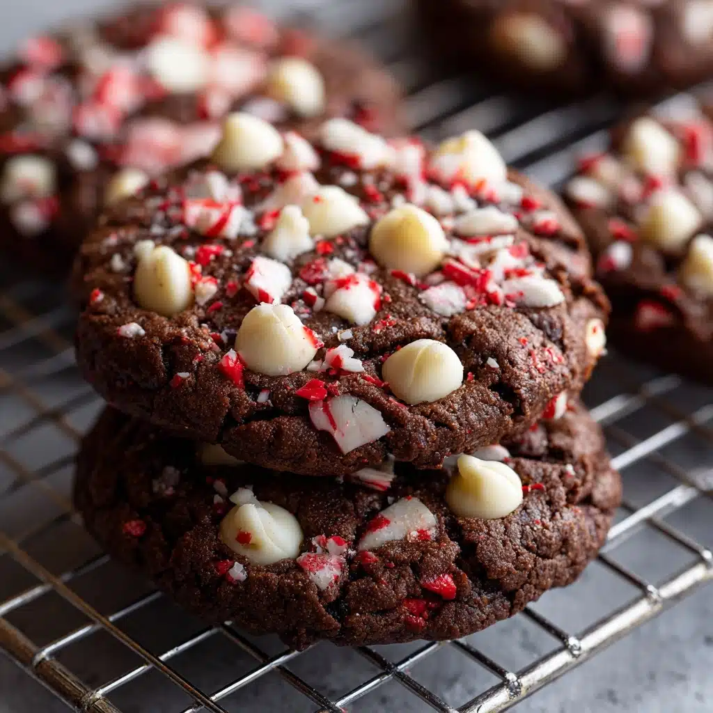 Peppermint Hot Chocolate Cookies Recipe - Recipe Image