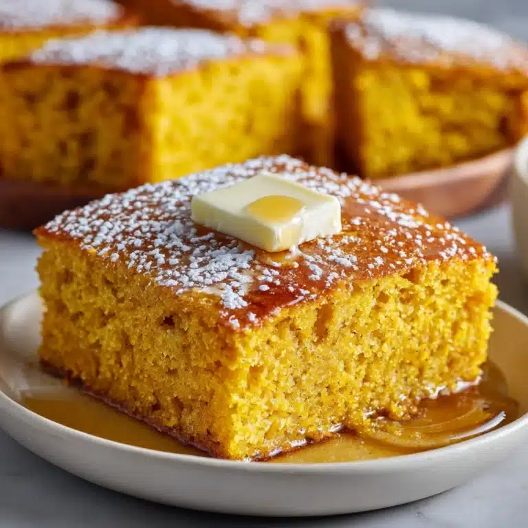 Honey Butter Sweet Potato Cornbread Recipe