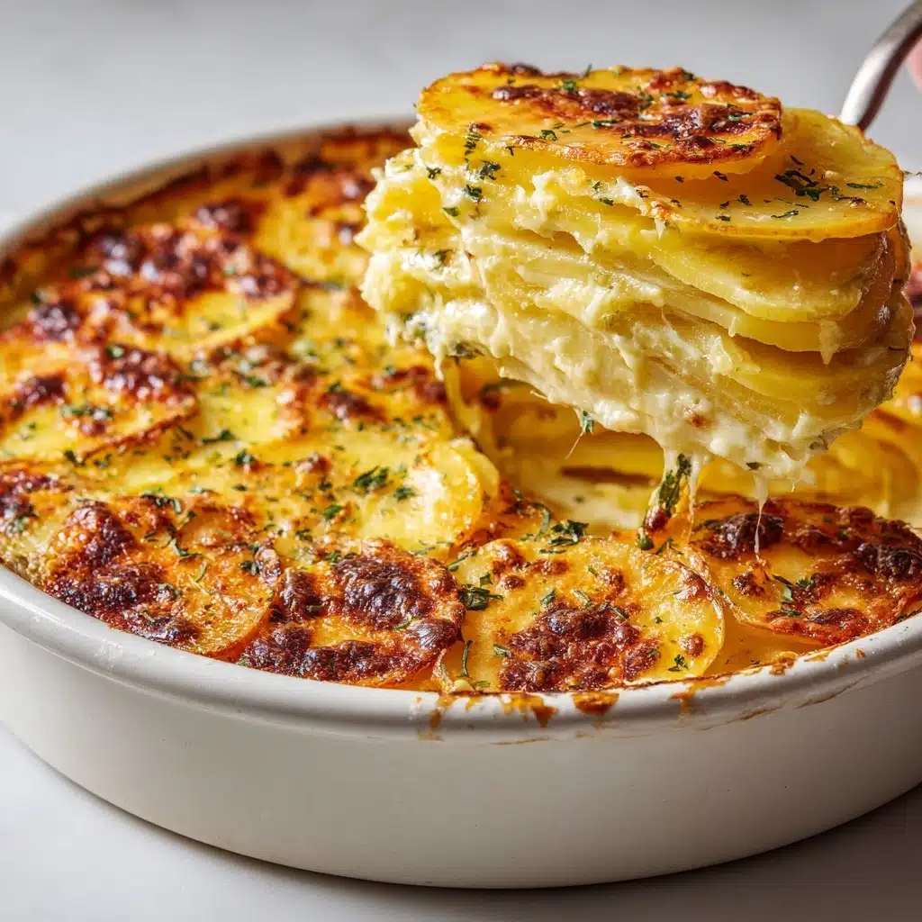 Cheesy Scalloped Potatoes Recipe - Recipe Image