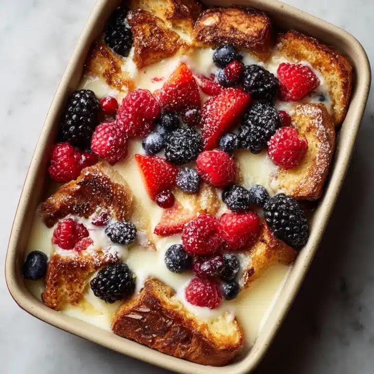 Berry French Toast Casserole Recipe