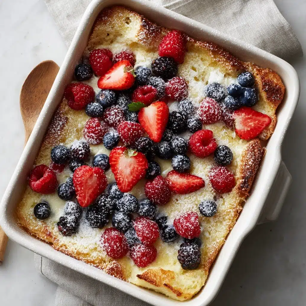 Berry French Toast Casserole Recipe - Recipe Image