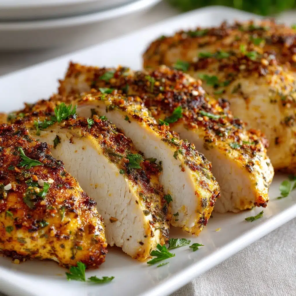 Garlic Boneless Baked Chicken Breast Recipe - Recipe Image