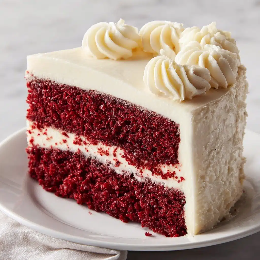 The BEST Red Velvet Cake Recipe - Recipe Image