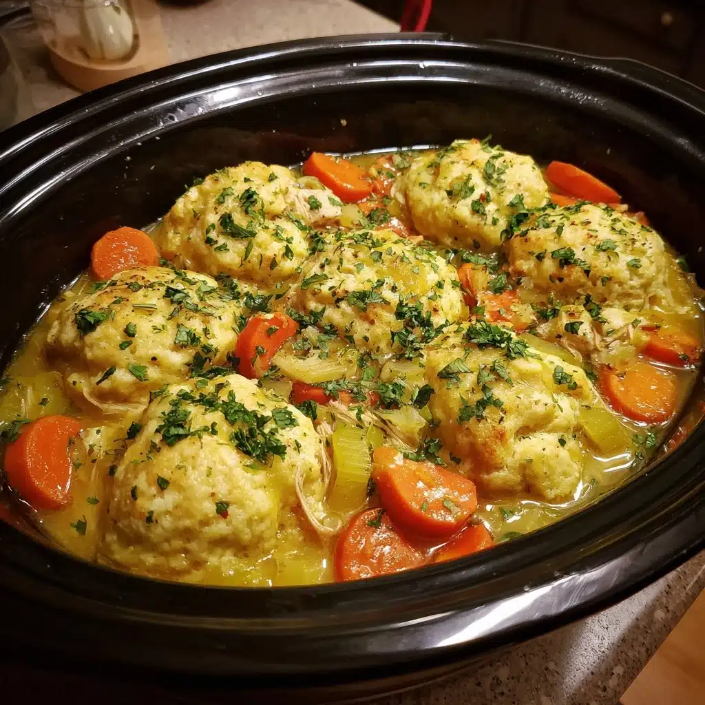 CrockPot Chicken and Dumplings Recipe