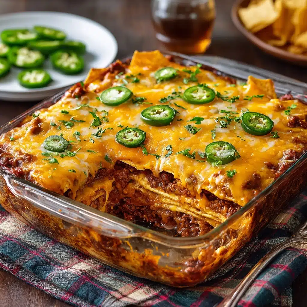Walking Taco Casserole Recipe - Recipe Image