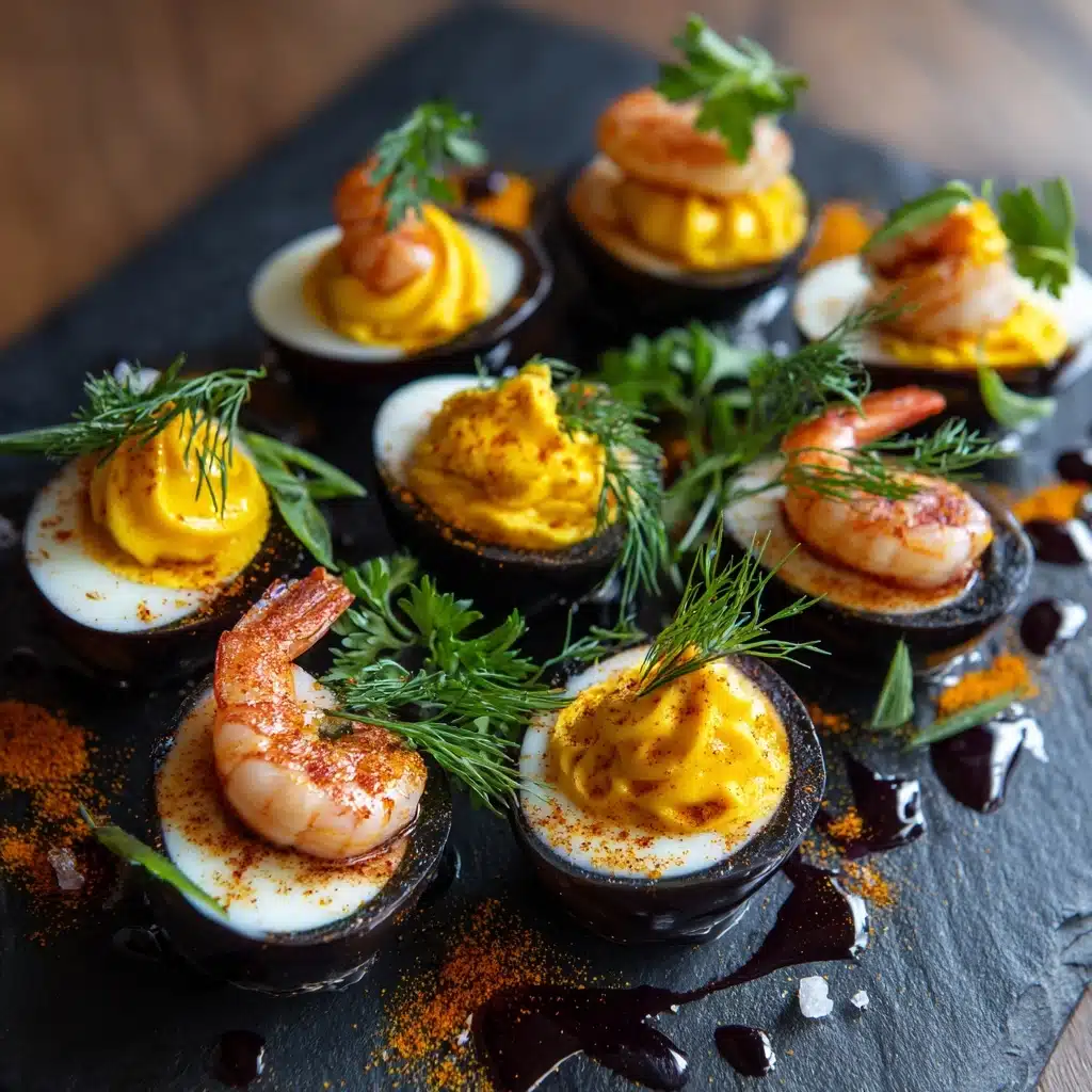 Cajun Shrimp Deviled Eggs Recipe - Recipe Image