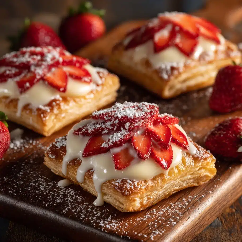 Strawberry Danish Recipe - Recipe Image