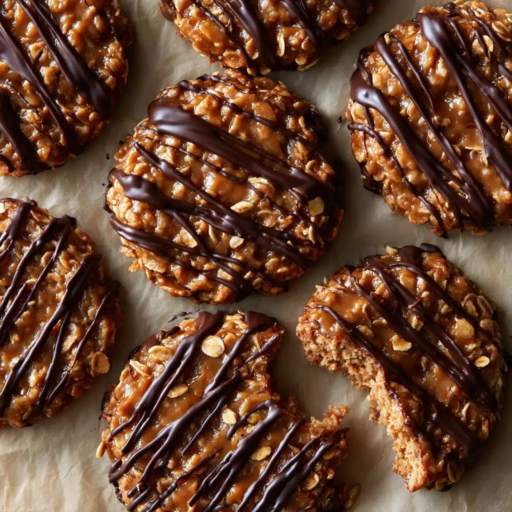 No-Bake Peanut Butter Oatmeal Cookies Recipe - Recipe Image