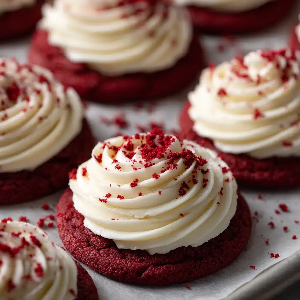 Red Velvet Cupcake Cookies Recipe - Recipe Image