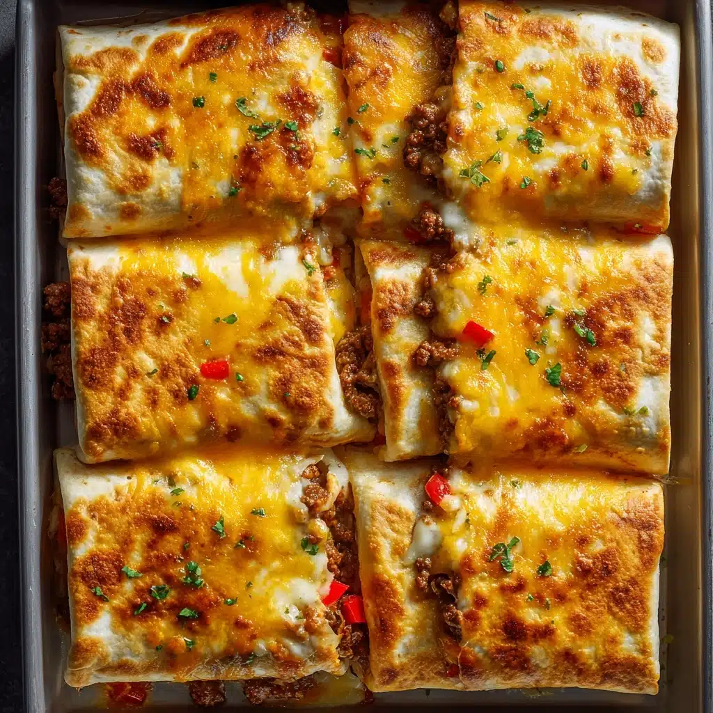 Loaded Cheesy Pocket Tacos Recipe - Recipe Image
