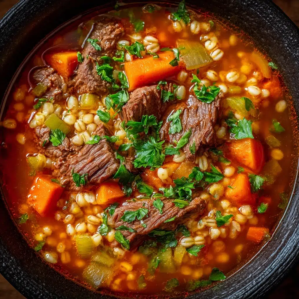 Beef and Barley Soup Recipe - Recipe Image