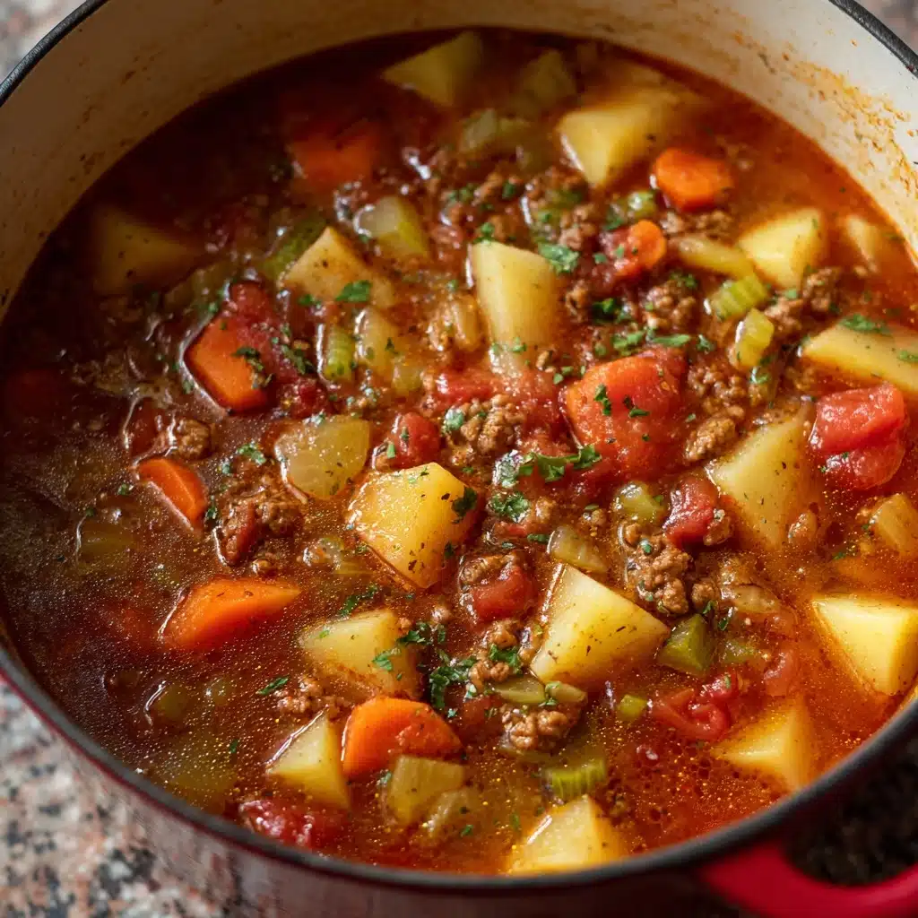 Vegetable Beef Soup Recipe - Recipe Image