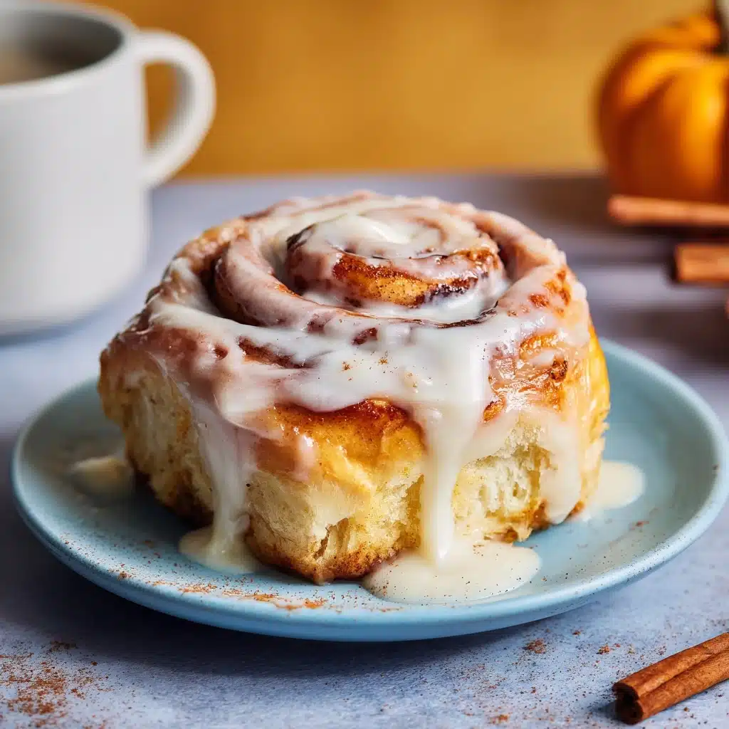 Pumpkin Cinnamon Rolls Recipe - Recipe Image