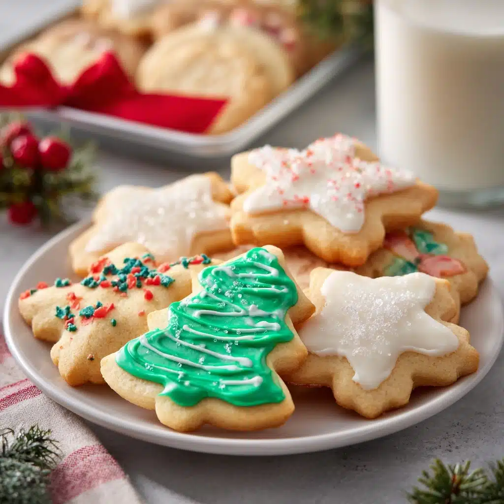 Soft Cut Out Sugar Cookies Recipe - Recipe Image
