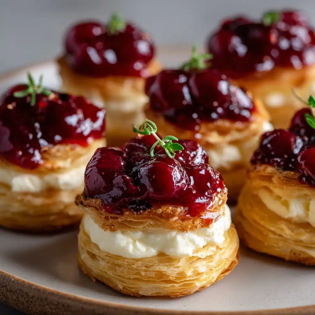 Cranberry Brie Bites Recipe